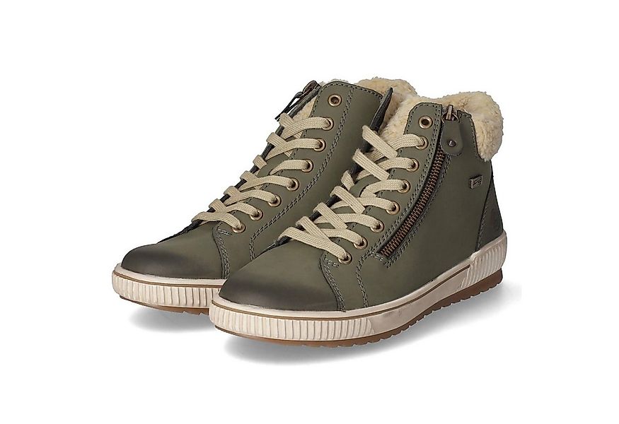 Remonte Remonte D0770-54 Damen Glattleder gruen Winterstiefel günstig online kaufen