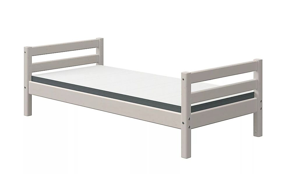 FLEXA Bett  Flexa Classic - grau - 100 cm - 67 cm - Betten > Bettgestelle - günstig online kaufen