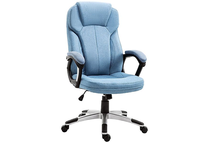 Vinsetto Bürostuhl ergonomisch Computerstuhl mit Wippfunktion (Drehstuhl, 1 günstig online kaufen