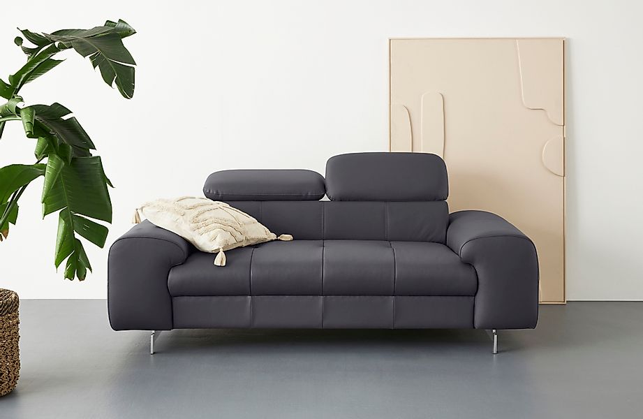 COTTA 2-Sitzer Chef, Big-Sofa mit Kopfteilverstellung, günstig online kaufen