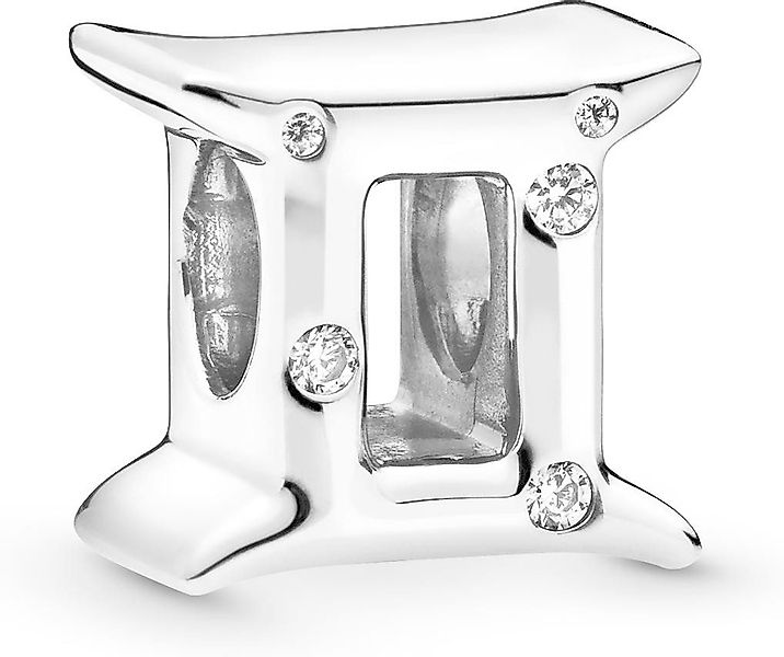 Pandora Kettenanhänger Pandora Funkelnde Zwillinge Sternzeichen-Charm 79842 günstig online kaufen