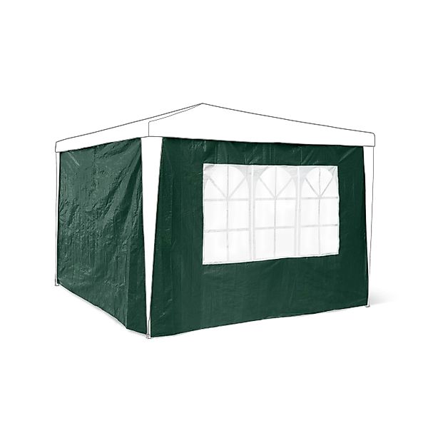 relaxdays Pavillonseitenteil Pavillon-Seitenteile 2er Set, 290x190 günstig online kaufen