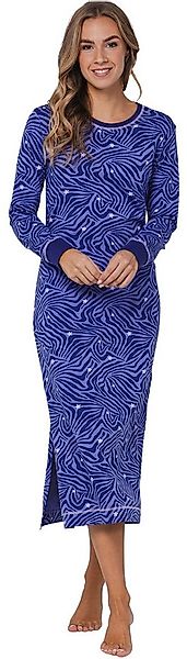 Rebelle Nachthemd Modisches Damen Schlafshirt mit langem Arm (1-tlg) Modisc günstig online kaufen