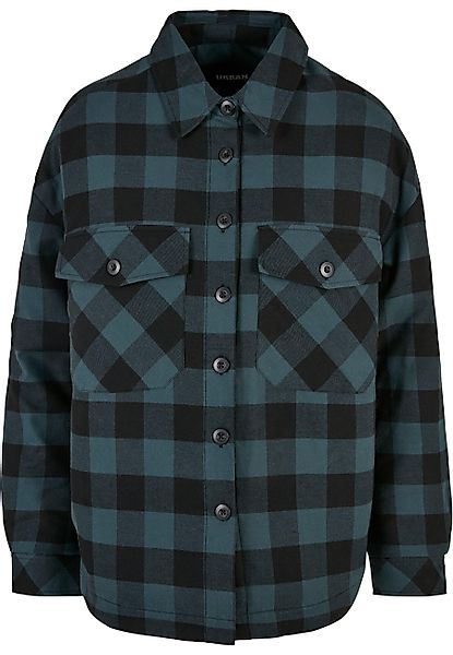 URBAN CLASSICS Allwetterjacke "Urban Classics Damen Ladies Flanell Padded O günstig online kaufen