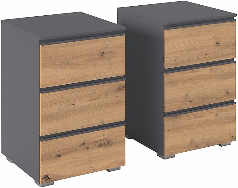 rauch Nachtkommode "Joel" Breite 40 cm, jeweils drei praktische und geräumi günstig online kaufen