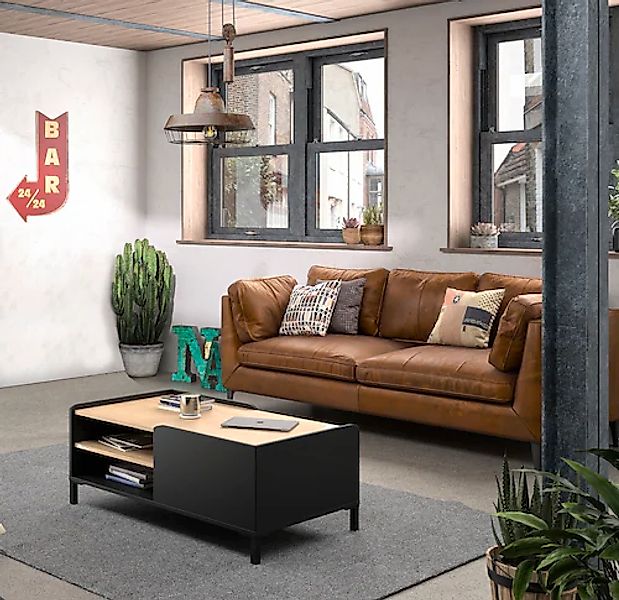 Gami Couchtisch »Amsterdam«, in zweifarbiger Optik günstig online kaufen