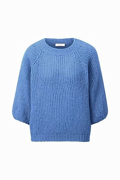 Rich & Royal Wollpullover Chunky Handknit Look pullover ocean blue günstig online kaufen