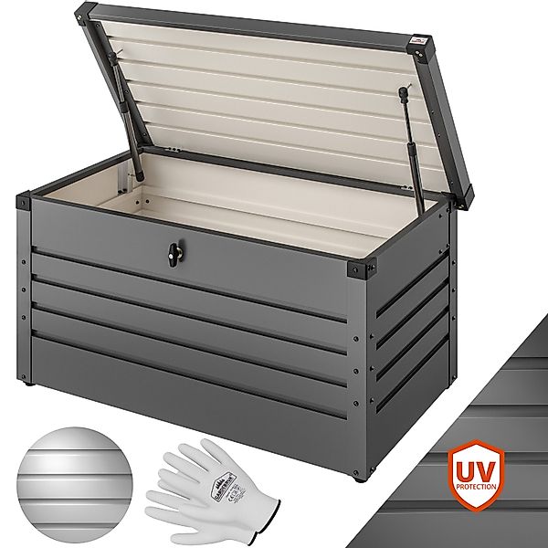 Gardebruk Auflagenbox, Metall Gasdruckfeder Abschließbar Balkon günstig online kaufen