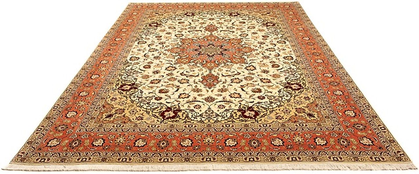 morgenland Orientteppich »Perser - Täbriz - 348 x 250 cm - beige«, rechteck günstig online kaufen