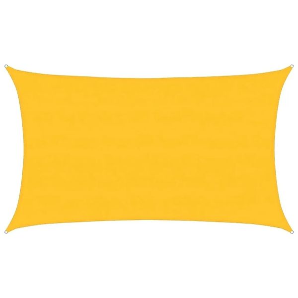 vidaXL Sonnensegel 160 g/m² Rechteckig Gelb 5x8 m HDPE 311578 günstig online kaufen