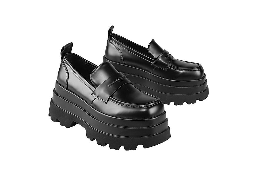 Buffalo Jupiter Loafer mit Plateausohle und Markendetails günstig online kaufen