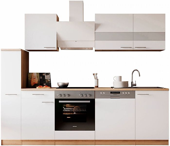 RESPEKTA Küche "Merle" Breite 250 cm, mit Soft-Close, in exklusiver Konfigu günstig online kaufen