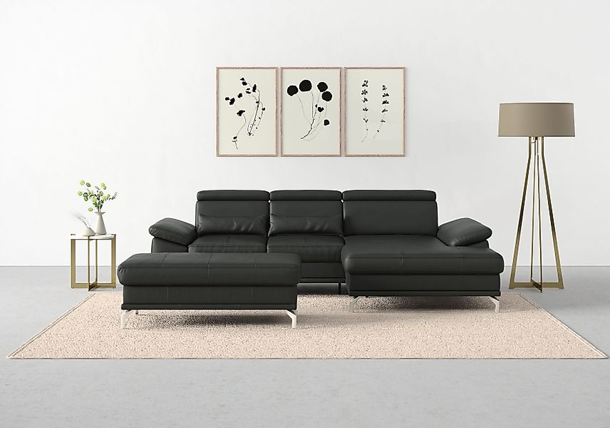 sit&more Ecksofa Cabrio L-Form, mit Sitztiefenverstellung, günstig online kaufen