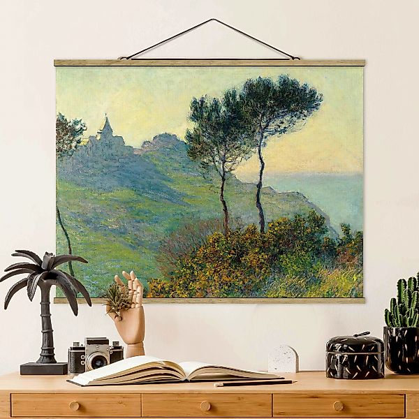 Stoffbild Kunstdruck mit Posterleisten - Querformat Claude Monet - Varengev günstig online kaufen