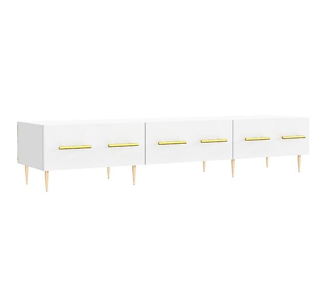 vidaXL TV-Schrank TV-Schrank Weiß 150x36x30 cm Holzwerkstoff (1-St) günstig online kaufen