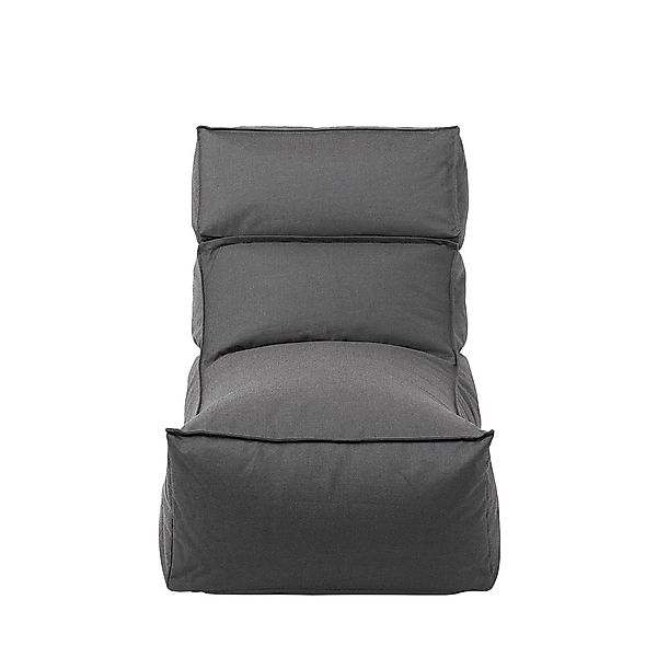 Stay Outdoor-Lounger – wetterfest, ergonomisch, 120 x 60 x 75 cm Coal günstig online kaufen