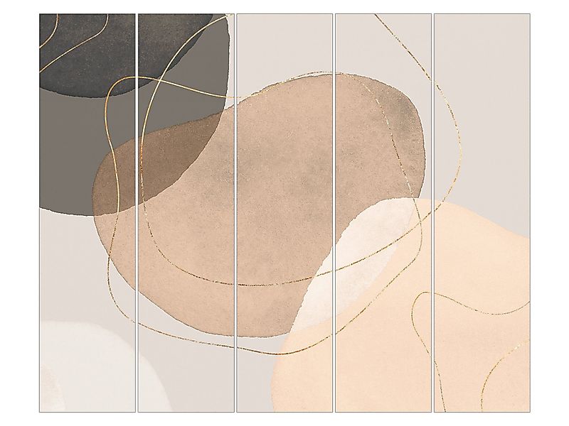 Bilderdepot24 Schiebegardine Flächenvorhang blickdicht Verspielte Impressio günstig online kaufen