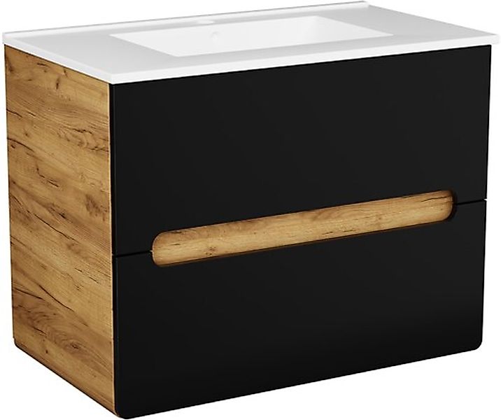 welltime Waschtisch »Lupo«, Badschrank mit Waschbecken,Soft Close,in versch günstig online kaufen
