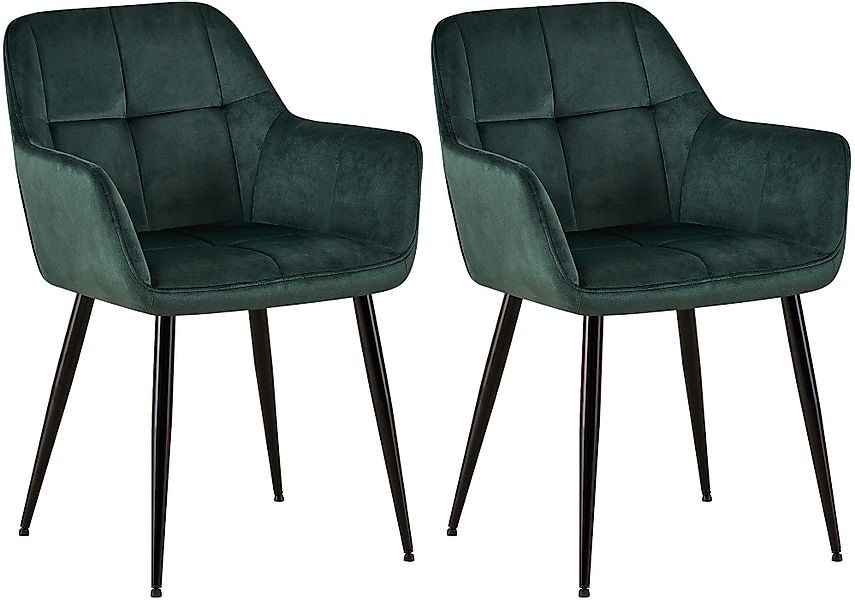 CLP Esszimmerstuhl Emia (2er Set, 2 günstig online kaufen