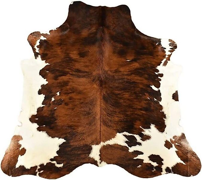 KUHFELL online & NOMAD Fellteppich Kuhfell Teppich Tricolor Normandie braun günstig online kaufen