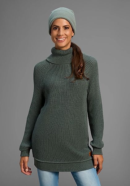 KangaROOS Longpullover, mit Schlitzen am Saum günstig online kaufen