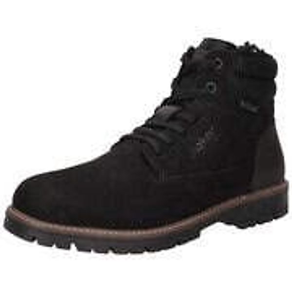 Rieker Schnürstiefelette Herren schwarz|schwarz günstig online kaufen