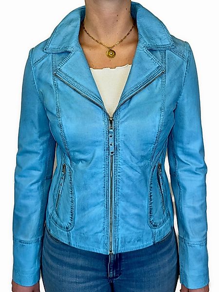 Cabrini Lederjacke Azzurra günstig online kaufen
