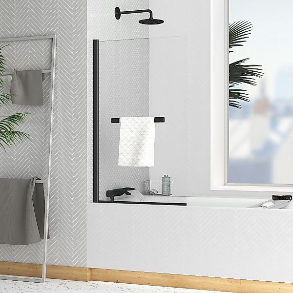 Marwell Walk-in-Dusche Black Touch, Einscheibensicherheitsglas, für günstig online kaufen