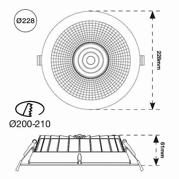 SLC Shift LED-Einbaustrahler Ø 22,8cm CCT, weiß günstig online kaufen