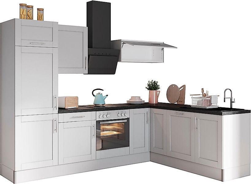 KOCHSTATION Küche "KS-Ahus", 200 x 270 cm breit, wahlweise mit E-Geräten, S günstig online kaufen