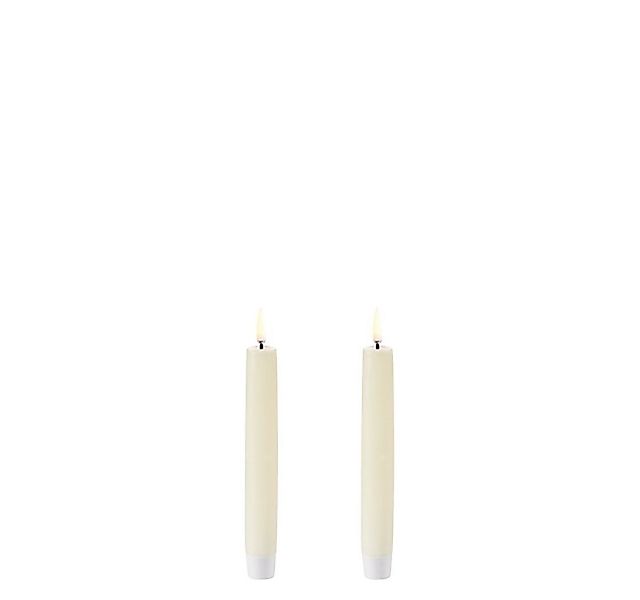 UYUNI Lighting LED-Kerze UYUNI Lighting LED Stabkerzen Taper 2er Set, Echtw günstig online kaufen