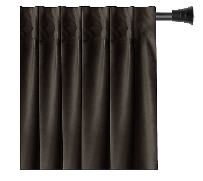 AmeliaHome Gardine Gardine Kräuselband Vorhang VerdunkelndSamt Textil Multi günstig online kaufen