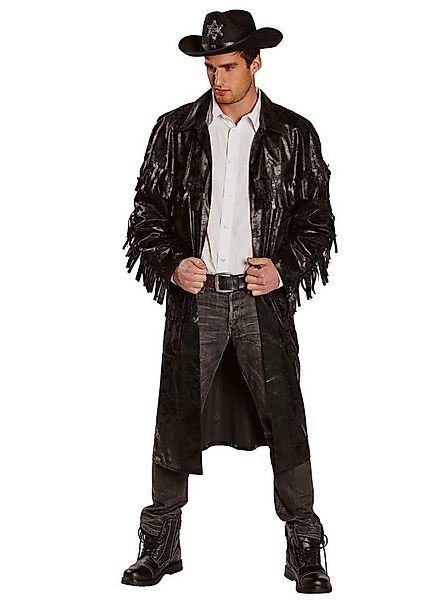 Rubie´s Cowboy-Kostüm Schwarzer Westernmantel - Cowboy Fasching Kostüm, Kni günstig online kaufen