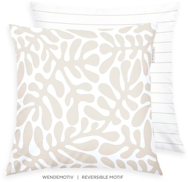 TOM TAILOR HOME Kissenhülle "new bedroom, ORGANIC LEAVES, 40x40cm oder 40x8 günstig online kaufen