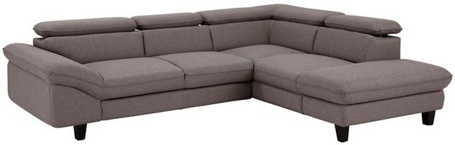 Home affaire Ecksofa "Pilot L-Form", mit Kopfteilverstellung, wahlweise mit günstig online kaufen