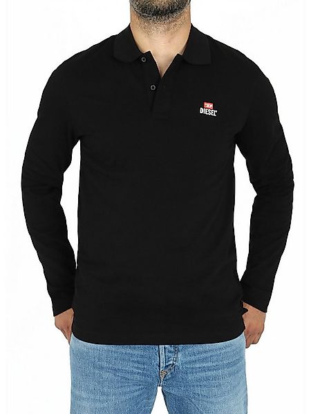 Diesel Poloshirt Slim Fit Langarmshirt aus Baumwolle Pique - T-SMITH-LS-OUT günstig online kaufen
