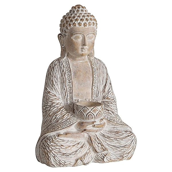 BOLTZE GRUPPE GmbH Buddhafigur NEHMET, Beige, günstig online kaufen