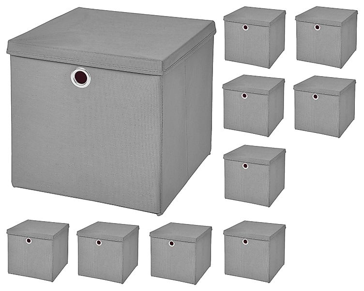 StickandShine Aufbewahrungsbox 10 Stück Faltboxen 28 günstig online kaufen