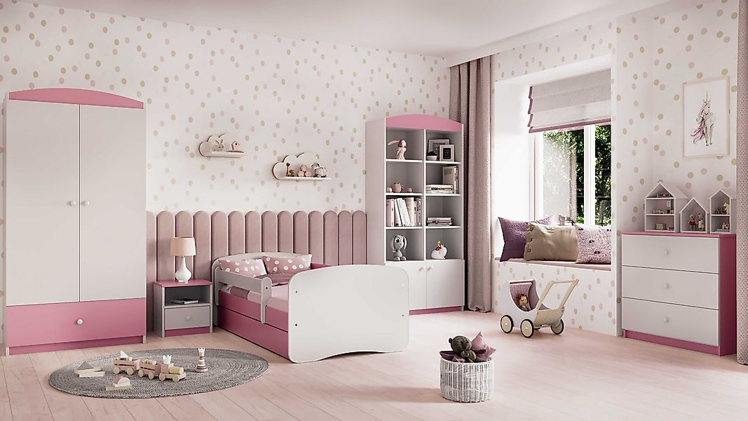 Bjird Kinderkleiderschrank Kleiderschrank Babydreams (4 Einlegeböden günstig online kaufen
