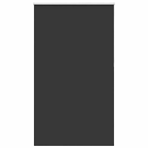 vidaXL Verdunkelungsrollo Schwarz 135x210 cm Stoffbreite 131,6 cm 4010927 günstig online kaufen