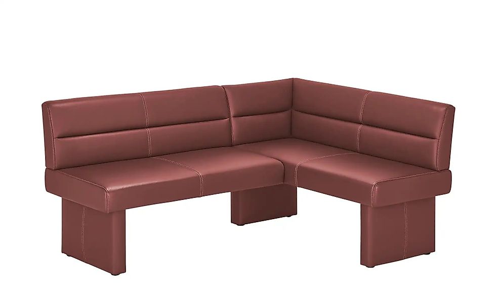 Eckbank Leder Canto II ¦ rot ¦ Maße (cm): H: 85 Bänke > Eckbänke - Höffner günstig online kaufen