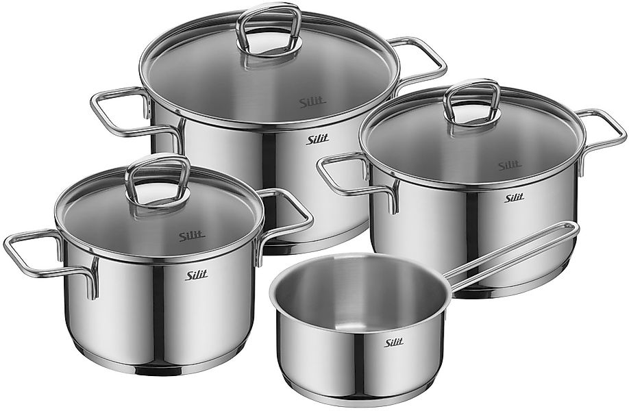 Silit Topf-Set »Alicante«, Edelstahl 18/10, (Set, 7 tlg.), Silitherm-Allher günstig online kaufen