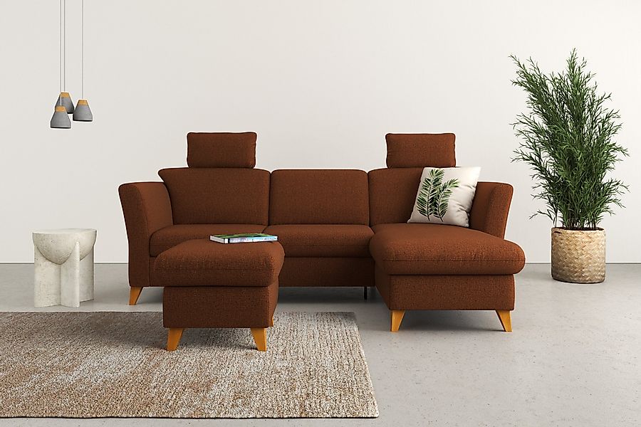 Home affaire Ecksofa Trelleborg L-Form, Federkern-Polsterung, günstig online kaufen