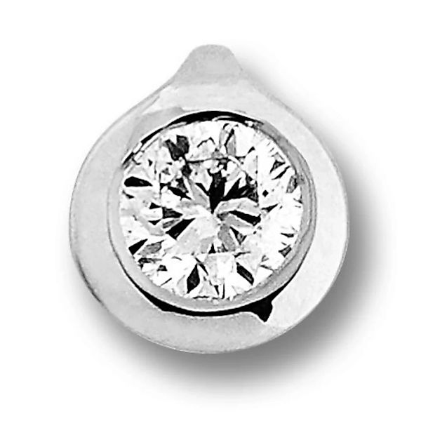 ONE ELEMENT Kettenanhänger "0.1 ct Diamant Brillant Zarge Anhänger aus 750 günstig online kaufen