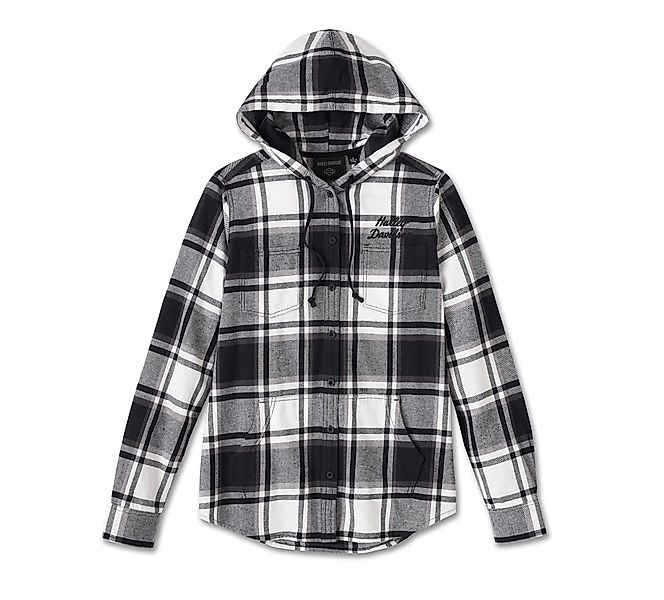 HARLEY-DAVIDSON Flanellhemd Damen Street Surplus Hoodie günstig online kaufen