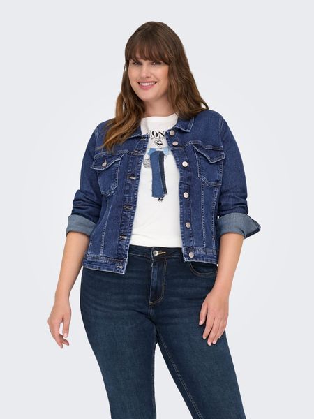 ONLY CARMAKOMA Jeansjacke CARWESPA LS DBD günstig online kaufen