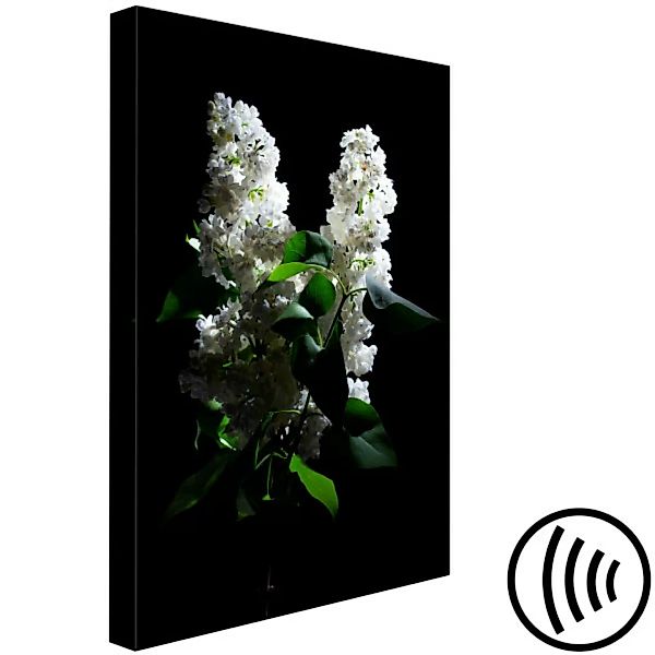 Wandbild Lilacs at Night (1 Part) Vertical XXL günstig online kaufen