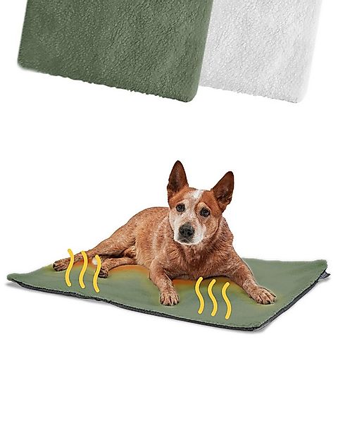 Piupet Tierdecke Selbstheizende Decke Hund I 90x60cm I Heizdecke ohne Strom günstig online kaufen