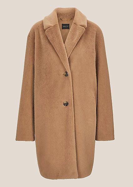 MADELEINE Langmantel "Webpelzmantel Kunstpelzmantel mit Reverskragen" Softe günstig online kaufen