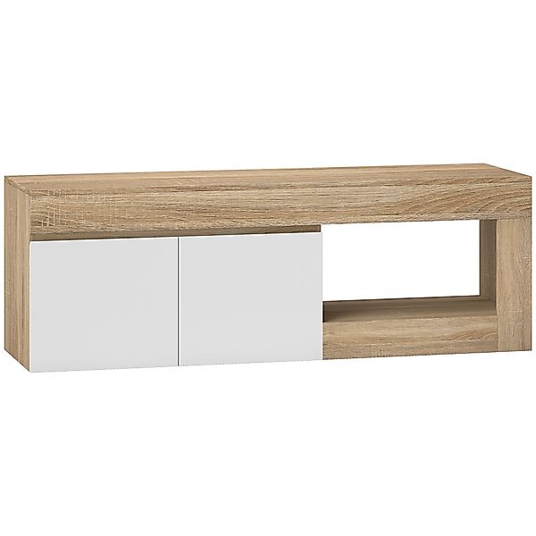 HOMCOM TV-Möbel, TV-Schrank für bis zu 152,4 cm mit 2-türigem Soft-Close-Sc günstig online kaufen